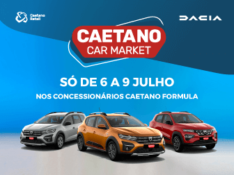 O Caetano Car Market tem modelos Dacia como ninguém! Só de 6 a 9 de julho.